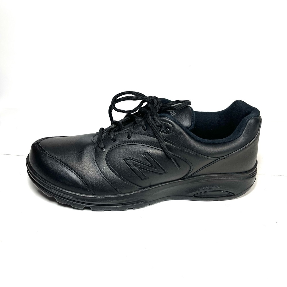 New Balance 674 Women Walking Work Shoes Black Assembled In USA Size 12 WW674BK.